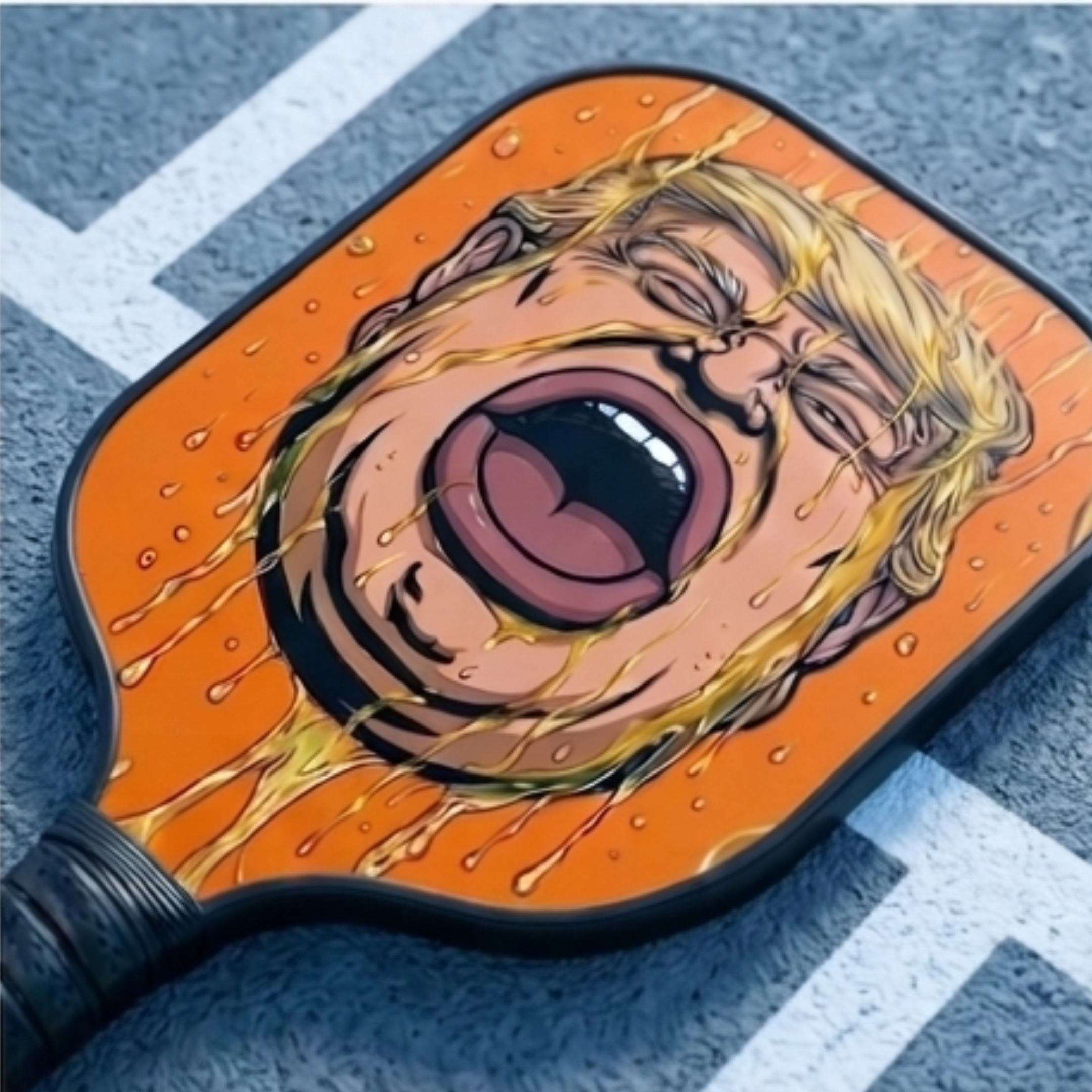 Silence The "King" - Premium Polymer Honeycomb Paddle